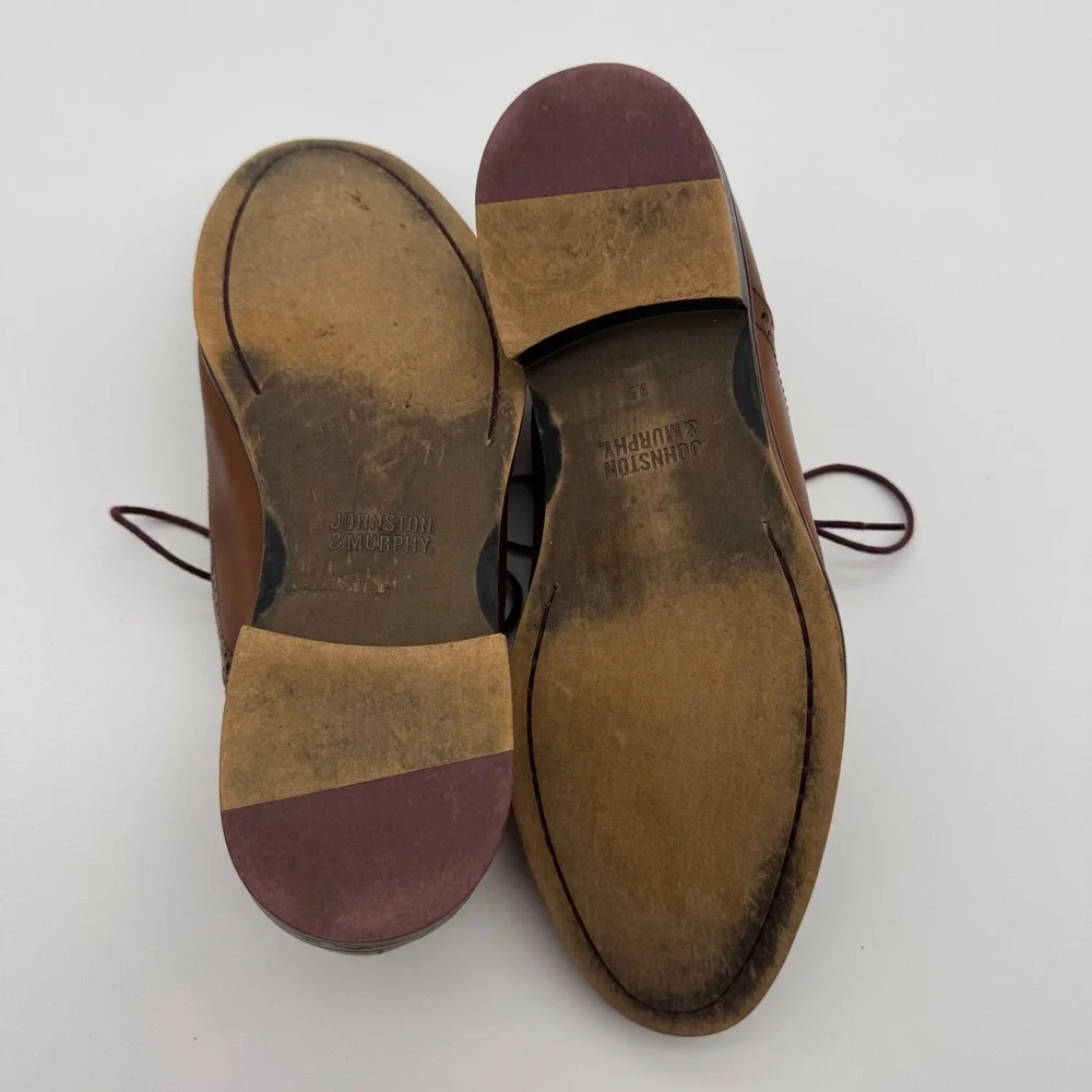 Johnston & Murphy laces lining
